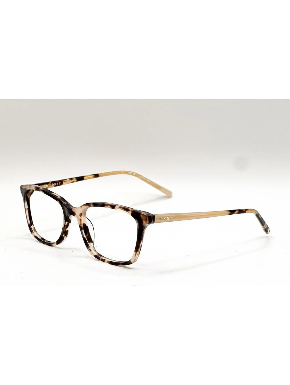 Dkny Dk5008 280 Nude Tortoise Rectangle Authentic Eyeglass Frames 52-17